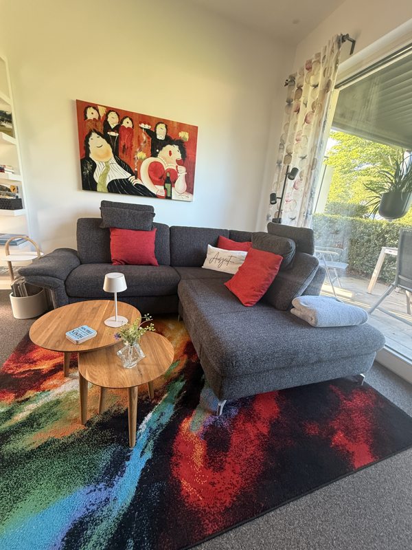 Gemütliche Sitzecke im Wohnzimmer